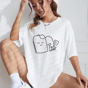 Karikatür ve Grafik tasarım Oversize T-shirt Cartoon/Letter serisi kod563