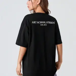 Karikatür ve Grafik tasarım Oversize T-shirt Cartoon/Letter serisi kod651