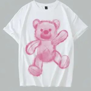 Karikatür ve Grafik tasarım Oversize T-shirt Cartoon/Letter serisi kod716