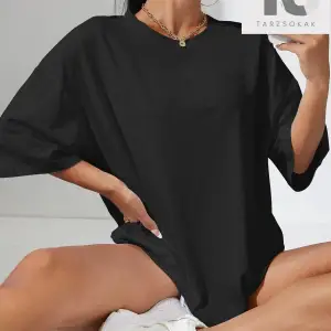 Katı Düşük Omuz Büyük Boy Tişört