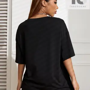 Katı Düşük Omuz Büyük Boy Tişört