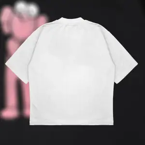 Kaws Bff Pink Unisex Pamuklu Nefes Alan Kalın Kumaşlı