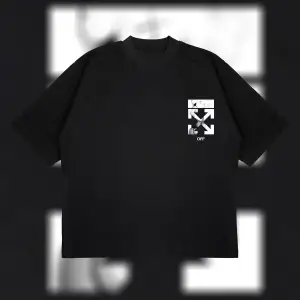 Kaws X Off W Boxy Fit Oversize Unisex Tshirt – Baskılı Tişört |