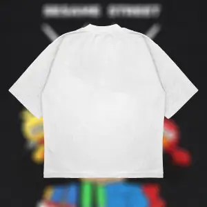 Kaws X Sesame Street Boxy Fit Oversize Unisex Tshirt – Baskılı Tişört |