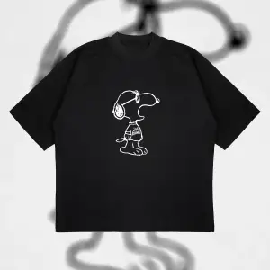 Kaws X Snoopy Unisex Pamuklu Nefes Alan Kalın Kumaşlı