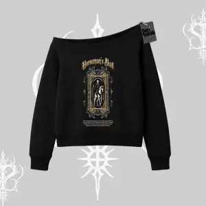 Kayık Yaka Sweatshirt Horseman’s Skull Dark Relic Street Legacy
