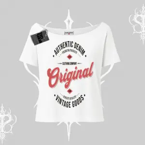 Kayık Yaka Tshirt Authentic Denim Original