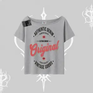 Kayık Yaka Tshirt Authentic Denim Original