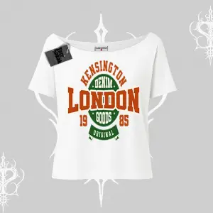 Kayık Yaka Tshirt London Denim 1985