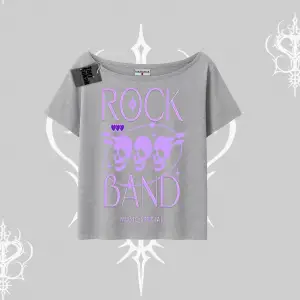 Kayık Yaka Tshirt Rock Band Street Noise Culture