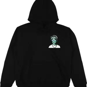 Keep Cool Siyah Oversize Unisex Kapüşonlu Sweatshirt Hoodie