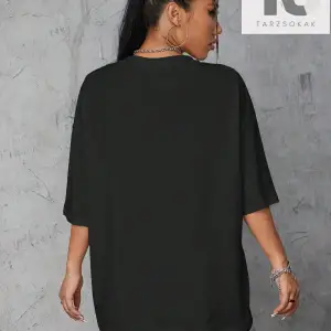 Kelebek & Güneş Desenli Düşük Omuz Oversize Tişört