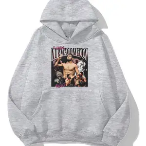Khabib Nurmagomedov sweatshirt oversize gri