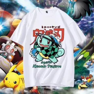 Kırmızı Etiket Gala Demon Slayer Jenny Kaplumbağa Tisört 09879