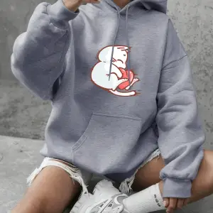 Kırmızı Kalpli Kedi Baskılı Sweatshirtler Kadın Günlük Bol Kapüşonlu Üstler Kışlık Polar Sıca