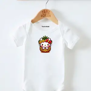 Kısa Kol Body ANANAS KİTTY KODZıbın52