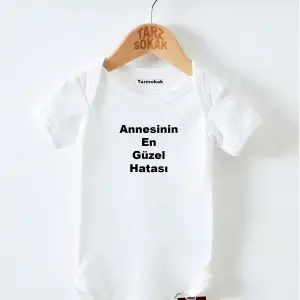 Kısa Kol Body ANNESİNİN EN GÜZEL HATASI KODZıbın21