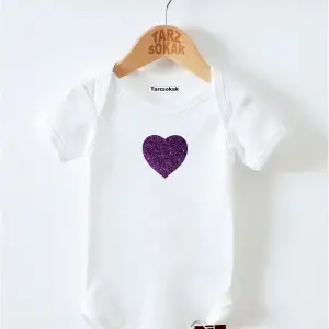 Kısa Kol Body Kalp Desenli KODZıbın2