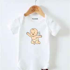 Kısa Kol Body MELEK DESENLİ KODZıbın28