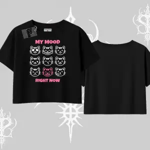 Kitti Sweet Mini Logo Baskılı Kapşonlu Sweatshirt
