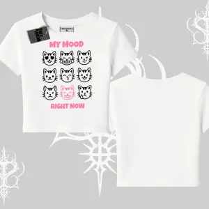 Kitti Sweet Mini Logo Baskılı Kapşonlu Sweatshirt