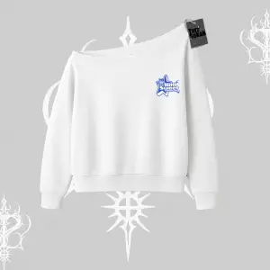 Kitti Sweet Mini Logo Baskılı Kayık Yaka Tshirt