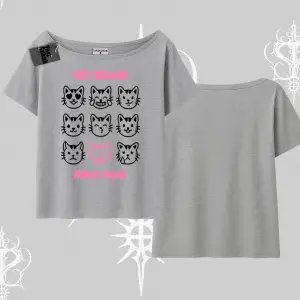 Kitti Sweet Mini Logo Baskılı Kolsuz Tshirt