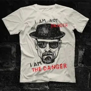 Ko Buta Breaking Bad Heisenberg Beyaz Unisex Tişört T-shirt 850wt