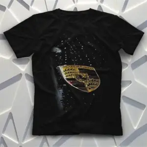 Ko Buta Porsche Siyah Unisex Tişört T-shirt 8308wt