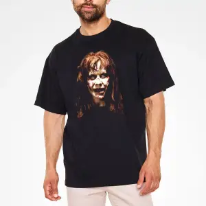 Ko Buta The Exorcist Siyah Unisex Oversize Tişört Os13198