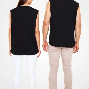 Ko Buta Unisex Aslan Kral Baskılı Siyah Kolsuz T-shirt Kk19383