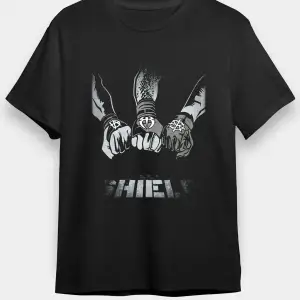 Ko Buta Wwe Siyah Unisex Tişört T12937