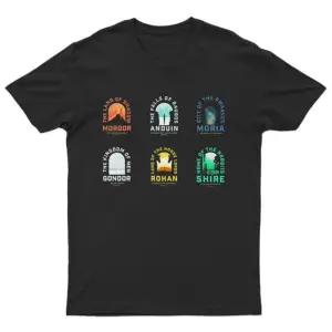 Ko Buta Yüzüklerin Efendisi - Lord Of The Rings Unisex Tişört T-shirt Bet1210 Bet1210
