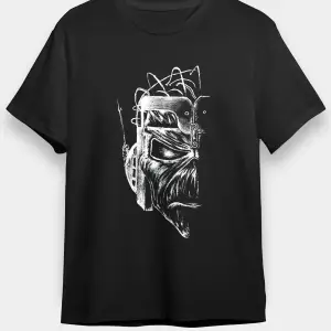 KO ButaDigi Iron Maiden Siyah Unisex Tişört T-shirt T2359
