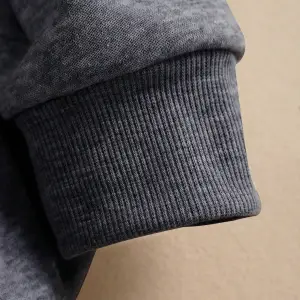 Kobenhavn Danimarka Bayrağı Baskılı Kazak Erkekler Polar Moda Kazak Yaratıcı Sonbahar Spor Gi