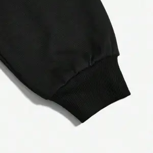 KOD ADR-SHEN EZwear Rhinestone Skeleton Finger Pattern Drop Shoulder Sweatshirt Siyah