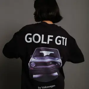 KOD:IZEI - Unisex Oversize Golf Araba Baskılı Pamuklu T-shirt P--1010