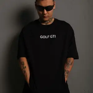 KOD:IZEI - Unisex Oversize Golf Araba Baskılı Pamuklu T-shirt P--1010