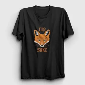 KOD:Presmono Unisex Siyah For Fox Sake Tilki T-shirt 400828tt