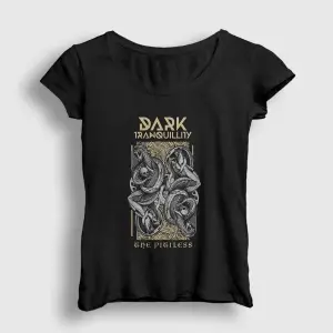 Kod Presss Kadın Siyah Pitiless Dark Tranquillity T-shirt 137538tt