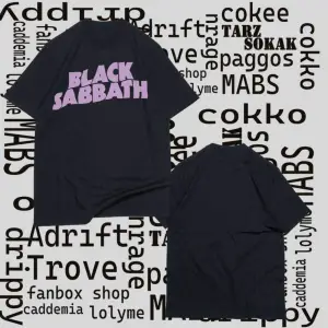 Kod Presss Unisex Siyah Black Sabbath T-shirt 17370tt