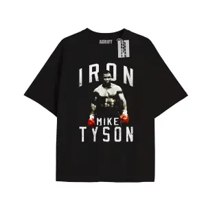 Kod Presss Unisex Siyah Iron Mike Tyson T-shirt 158150tt