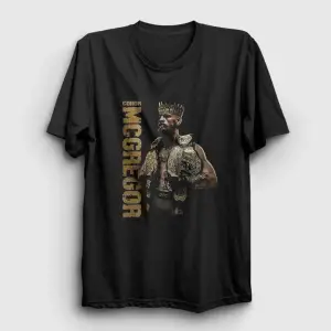 Kod Presss Unisex Siyah King Ufc Conor Mcgregor T-shirt 311720
