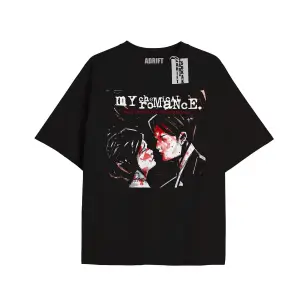 Kod Presss Unisex Siyah Revenge My Chemical Romance T-shirt 71840tt