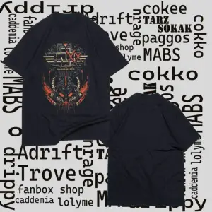 Kod Presss Unisex Siyah Zwanzig Rammstein T-shirt 106770tt