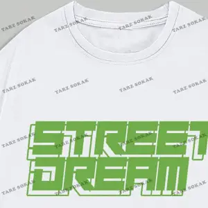 KOD Trend Anime Erkekler Beyaz Karikatür Baskılı Sırt Tasarımlı Kısa Kollu Tişört