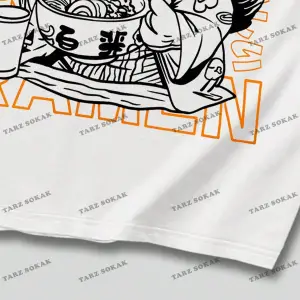 KOD Trend Anime Erkekler Karikatür ve Slogan Grafikli Tişört