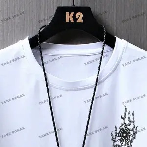 KOD Trend EMRG Erkek Ejderha Baskılı Kısa Kollu Tişört