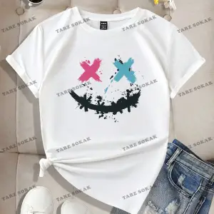 KOD Trend EMRG Erkek Karikatür Grafikli Tişört