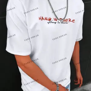 KOD Trend EMRG Erkek Mektup Baskılı Kısa Kollu Tişört